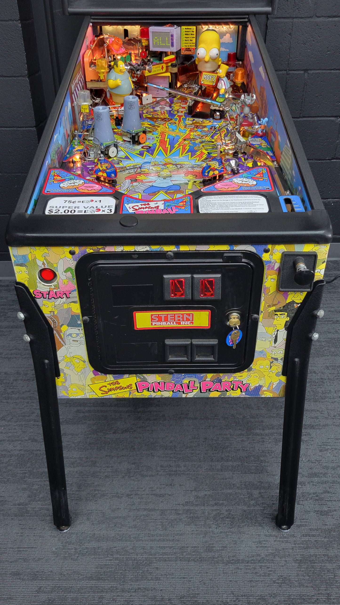 Stern The Simpsons Pinball Party