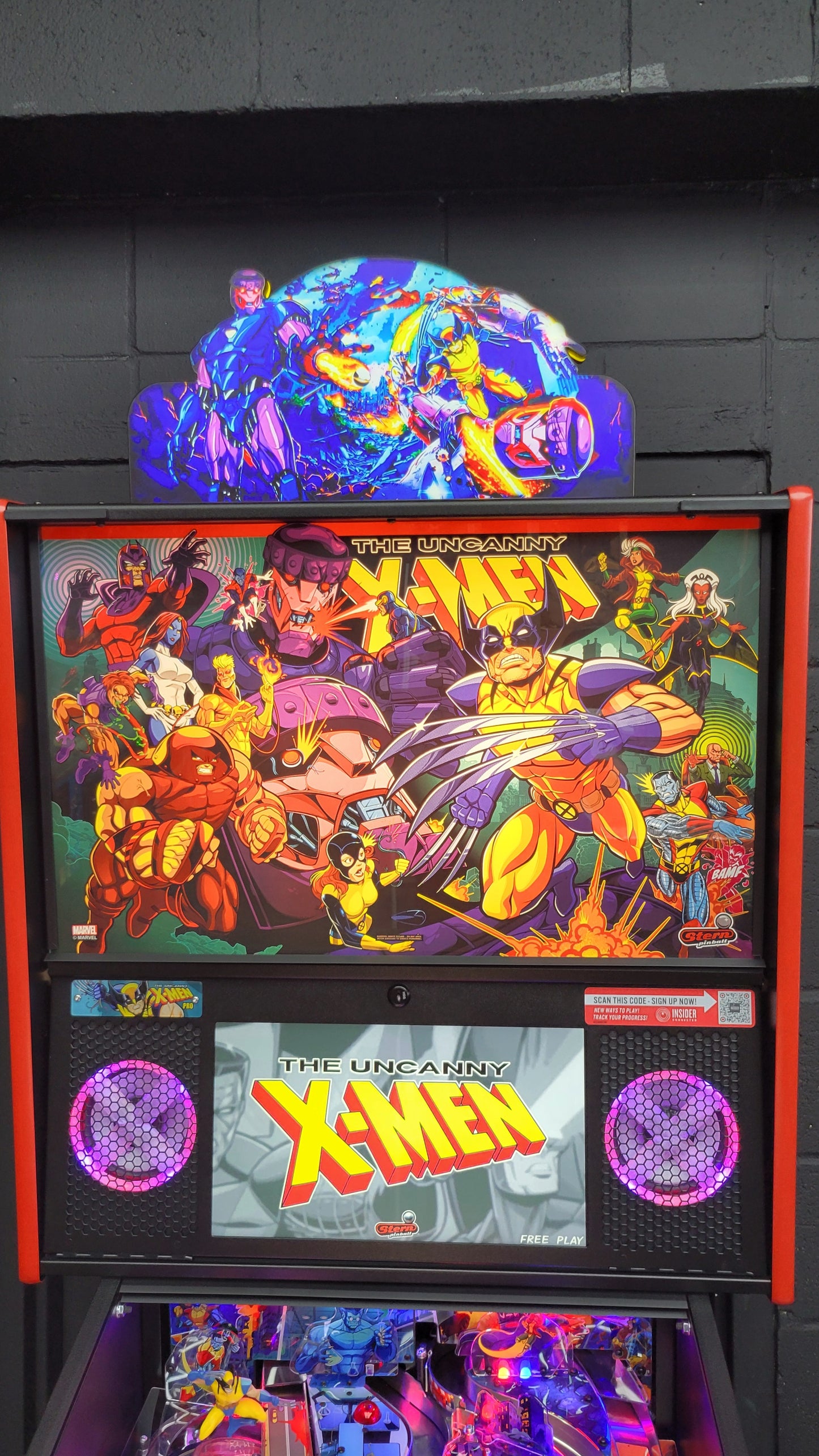 Stern The Uncanny X-Men Pro Pinball HUO