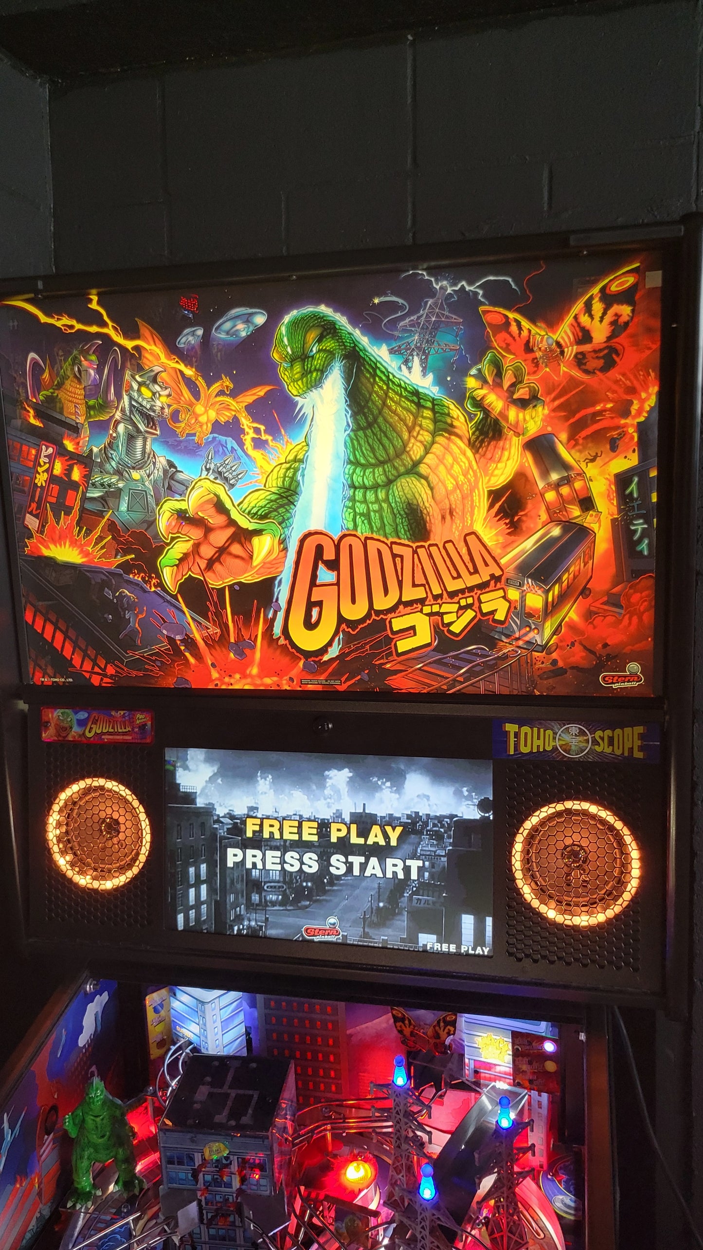 Stern Godzilla Pro Pinball