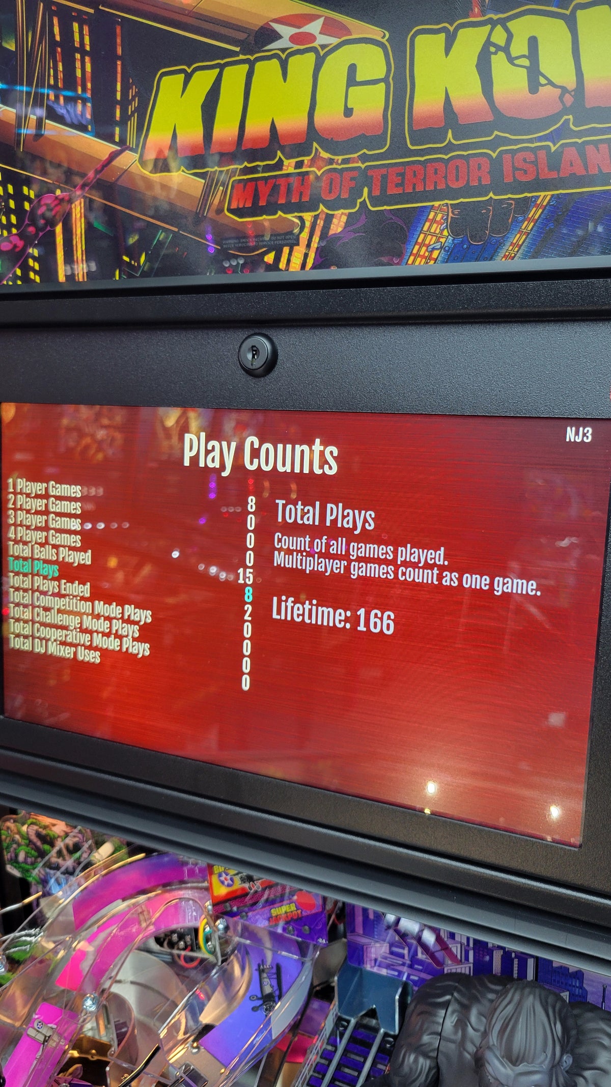 Stern King Kong Premium Pinball HUO