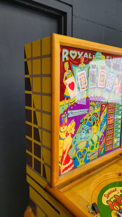 Gottlieb 1957 Royal Flush Vintage Pinball