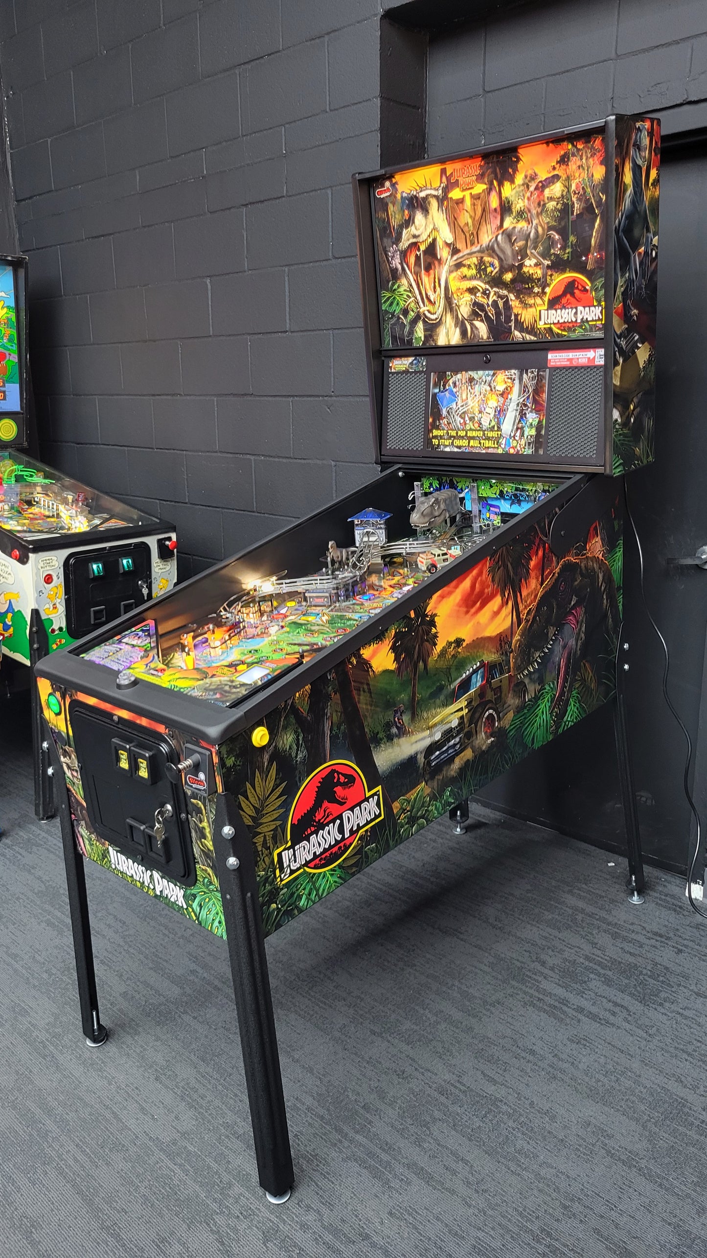 Stern Jurassic Park Premium HUO