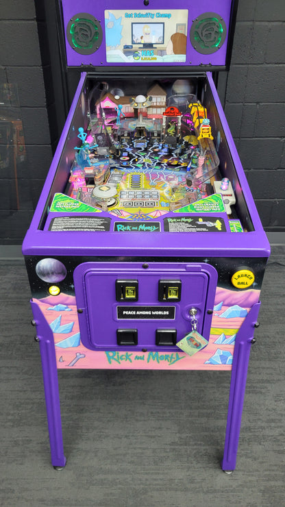 Spooky Rick And Morty Blood Sucker Edition Pinball
