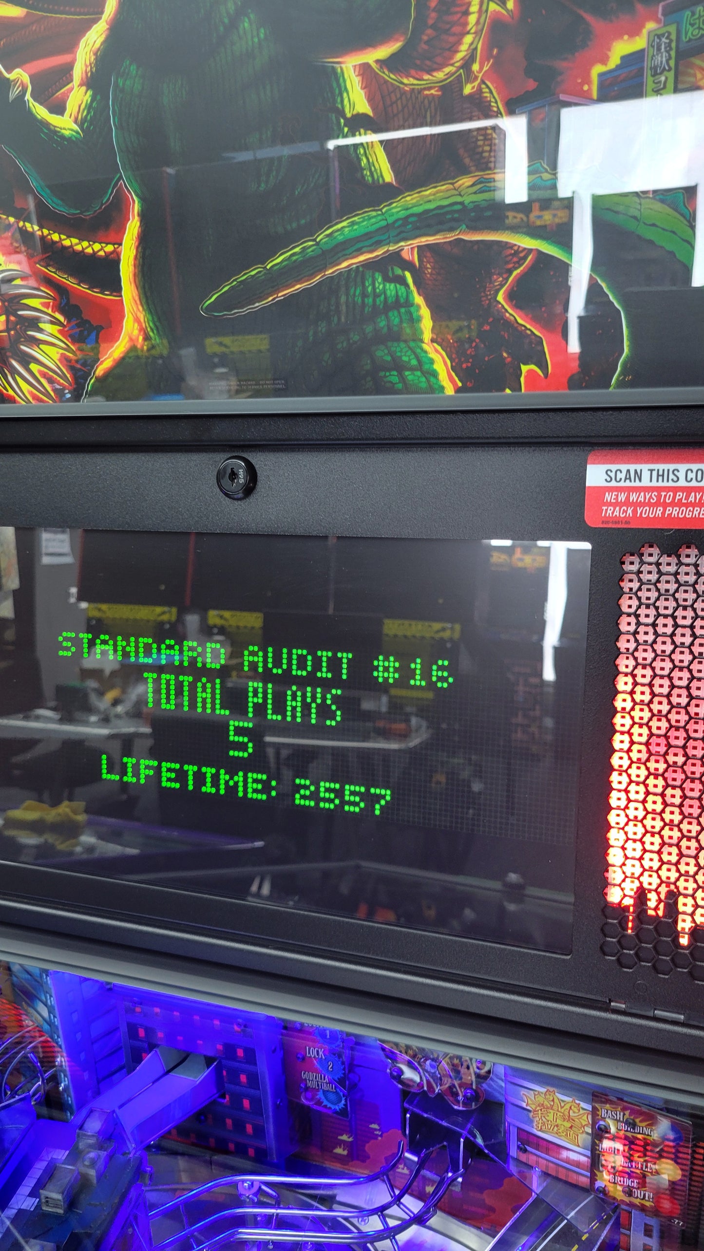 Stern Godzilla Premium Pinball