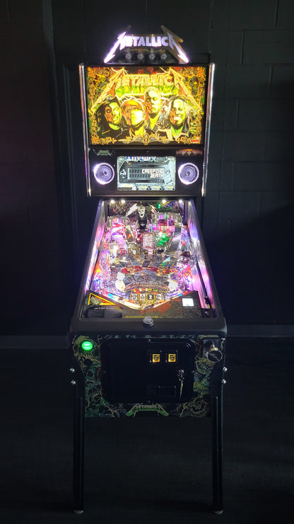 Stern Metallica Remastered Premium HUO Pinball Loaded!