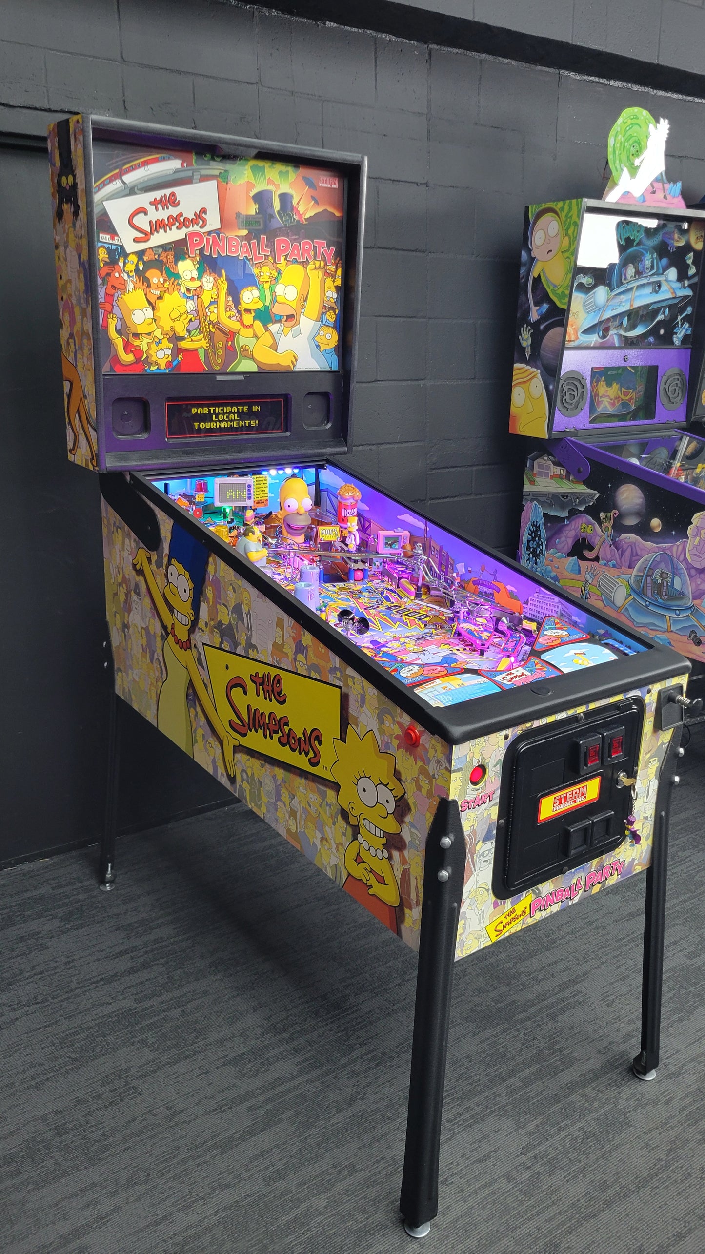 Stern The Simpsons Pinball Party HUO