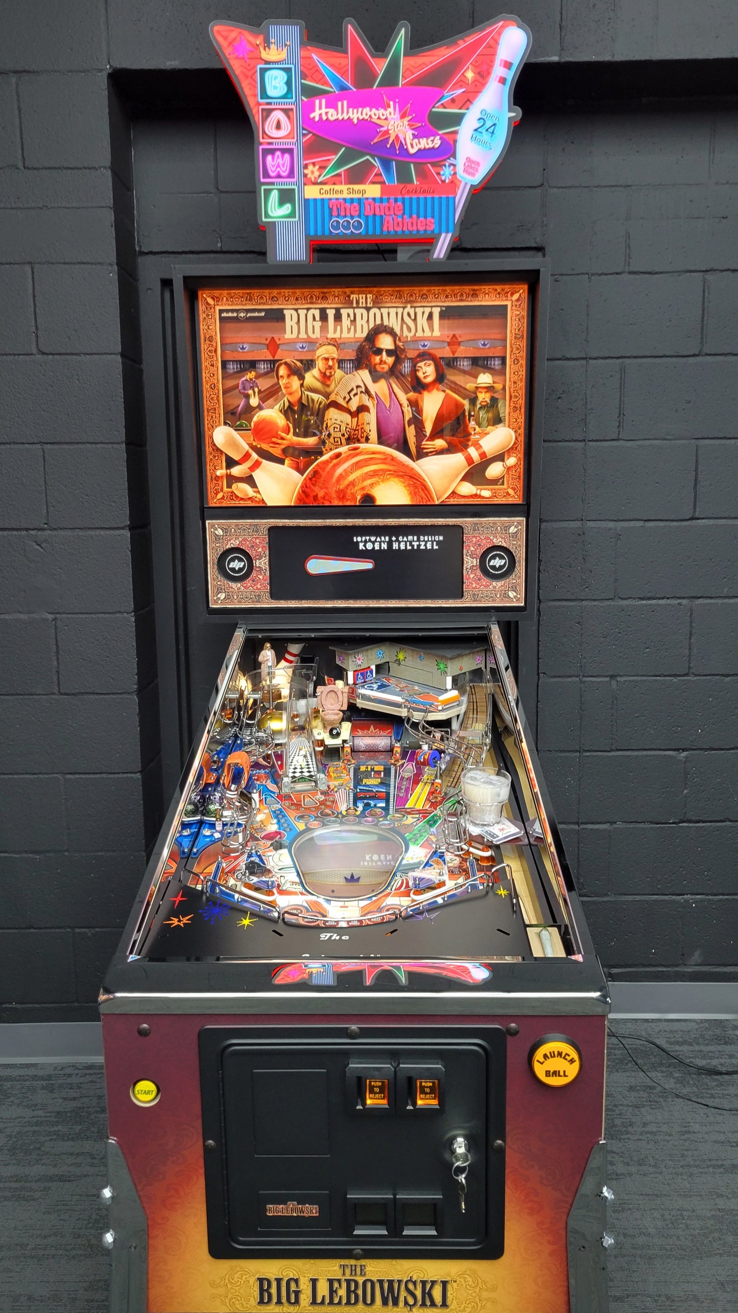 The Big Lebowski Pinball by Dutch Pinball