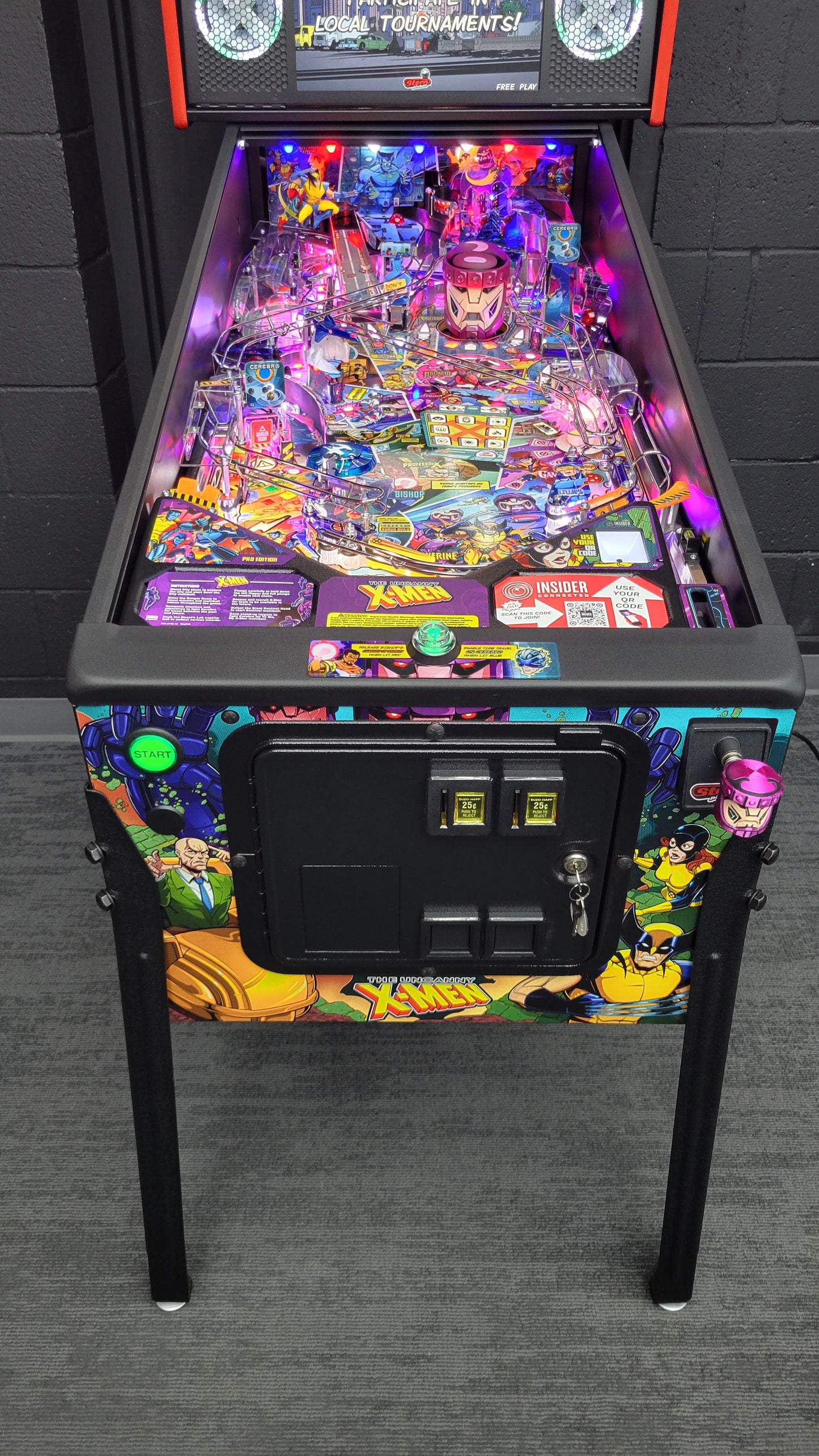 Stern The Uncanny X-Men Pro Pinball HUO