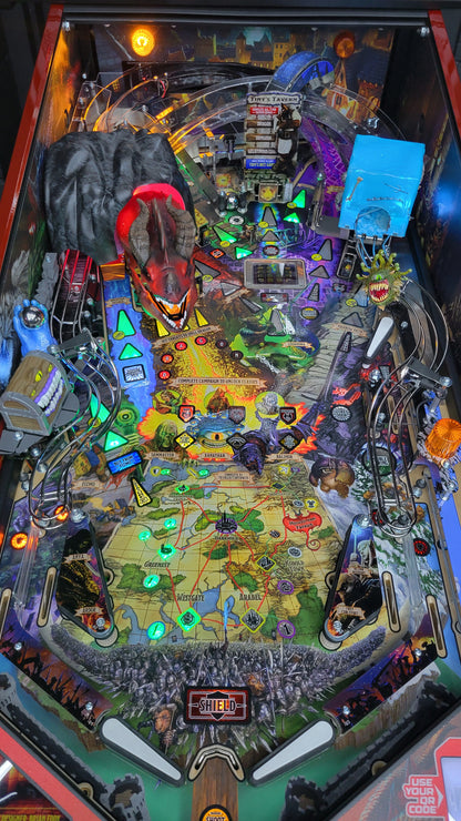 Stern Dungeon & Dragons The Tyrants Eve LE Pinball HUO