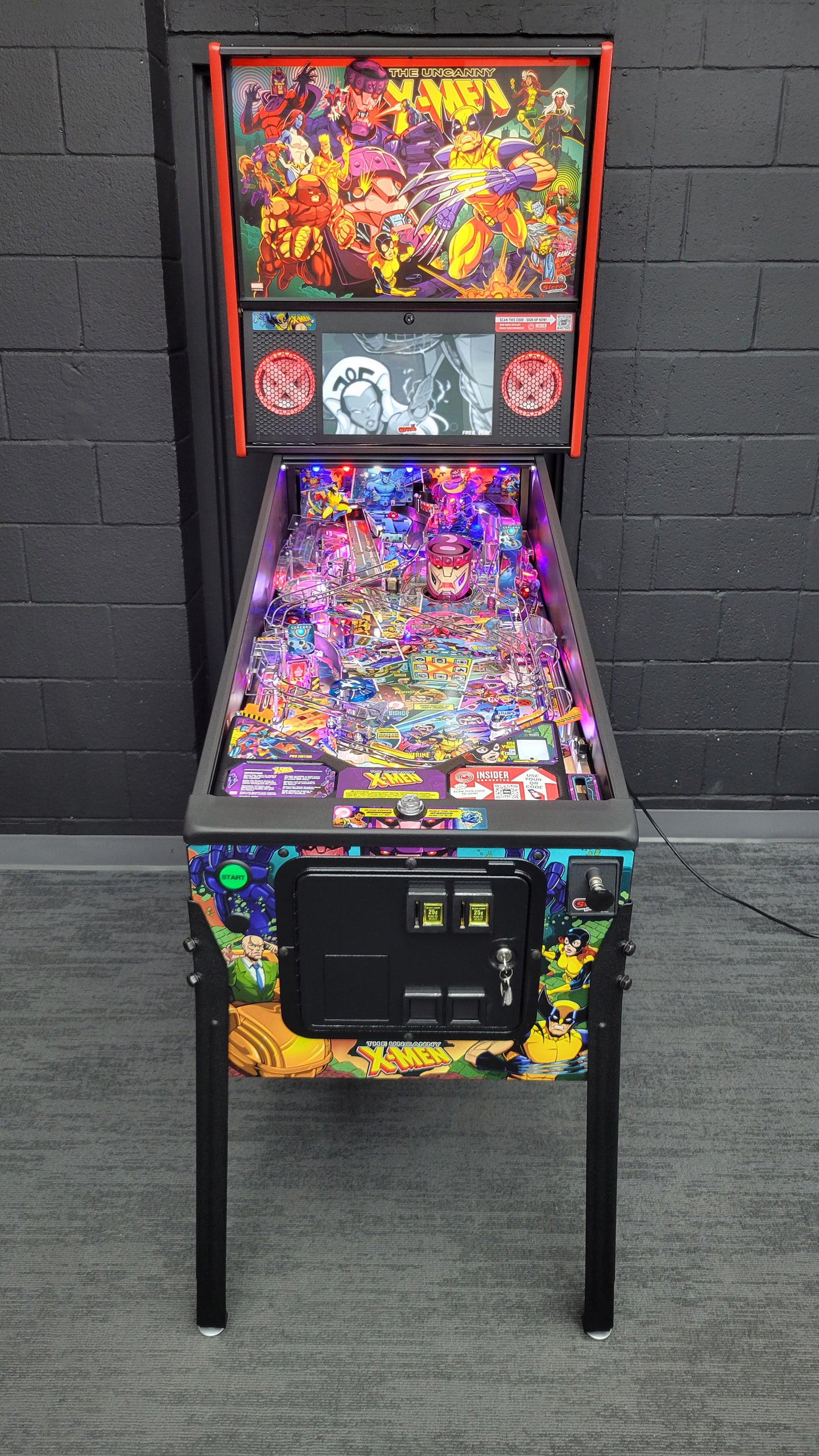 Stern The Uncanny X-Men Pro Pinball HUO