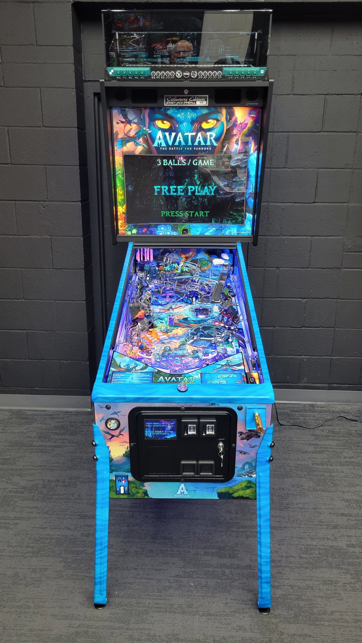 JJP Avatar CE Collectors Edition Pinball HUO