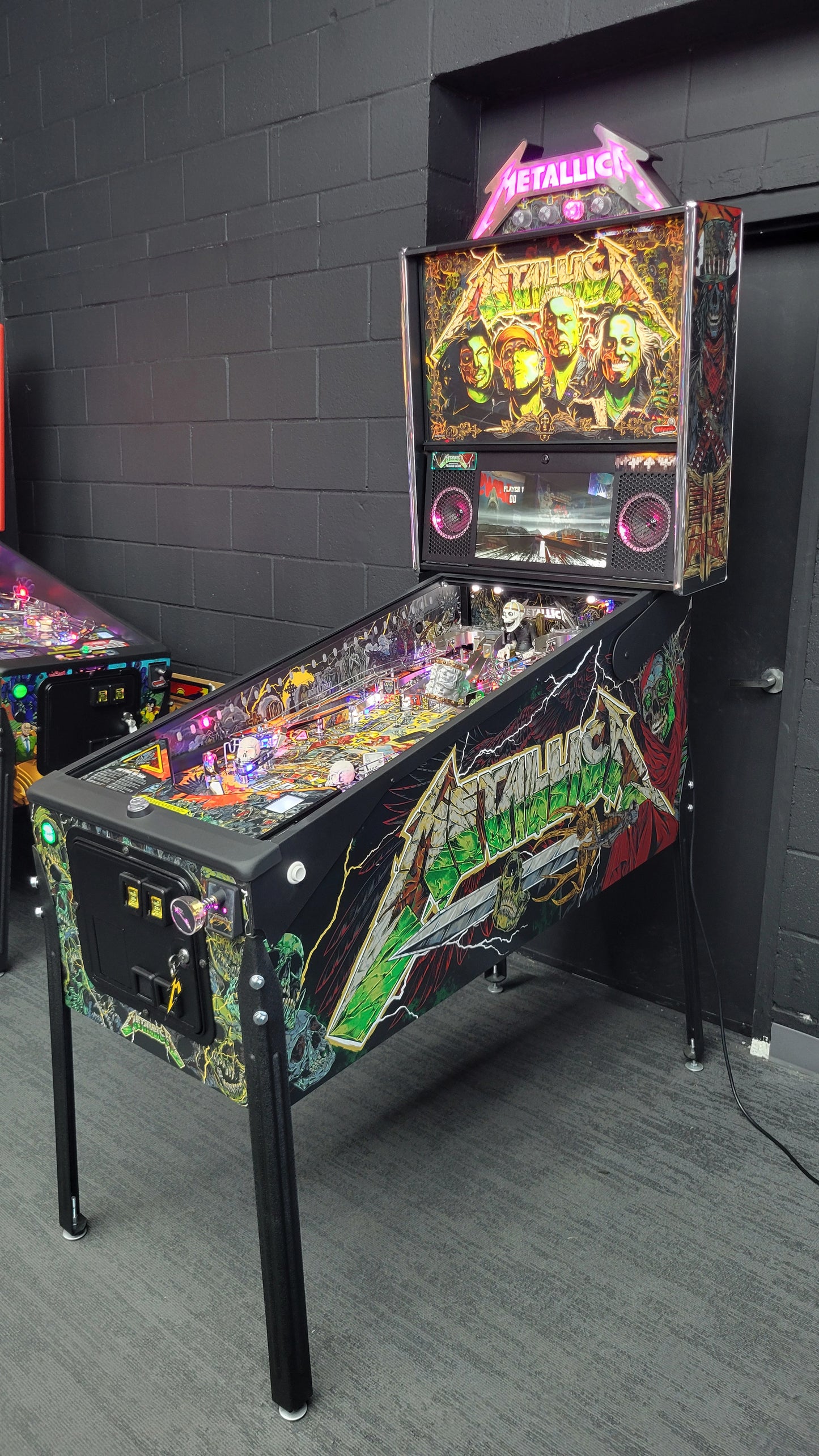 Stern Metallica Remastered Premium HUO Pinball Loaded!