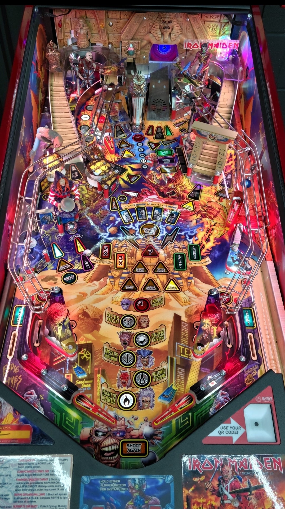 Stern Iron Maiden LE Pinball HUO