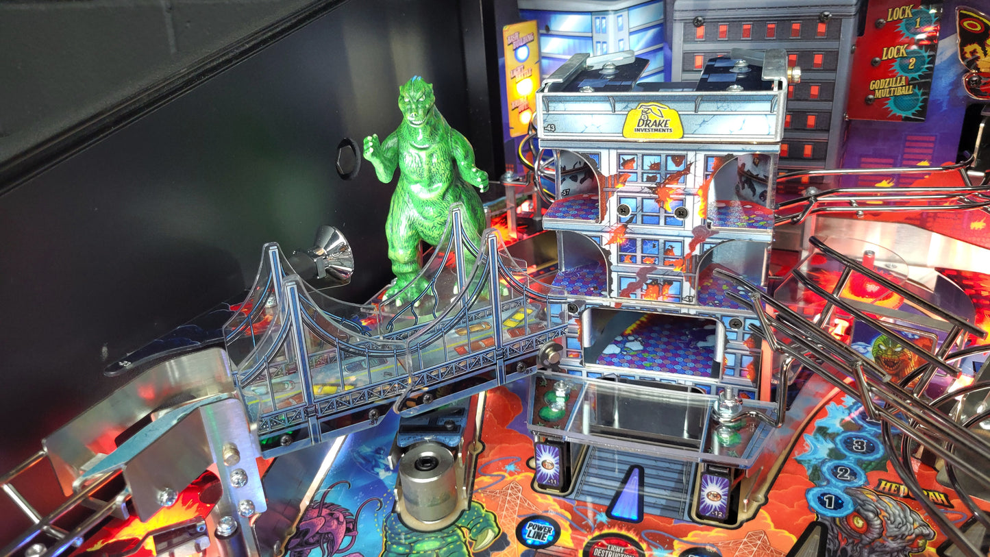 Stern Godzilla Premium Pinball HUO