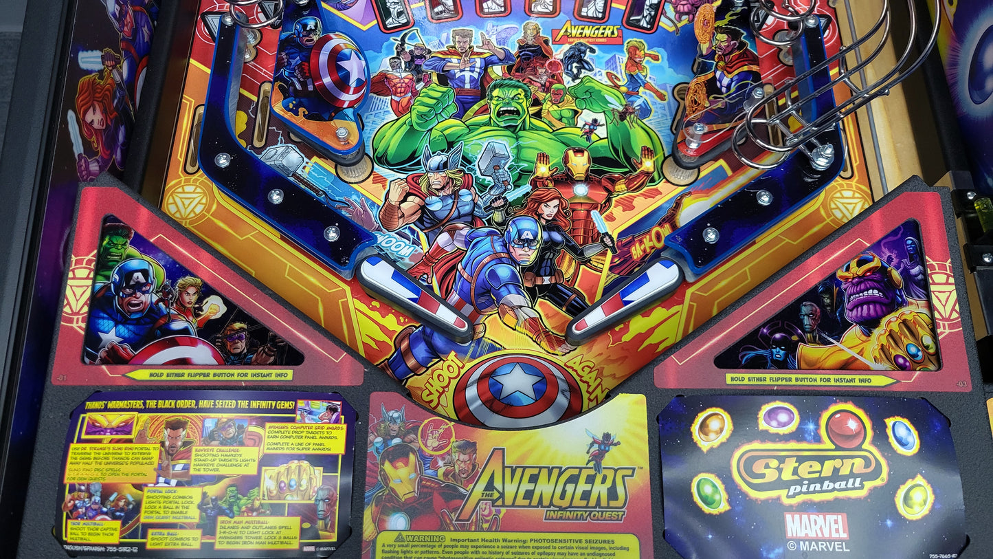 Stern The Avengers Infinity Quest Premium Pinball