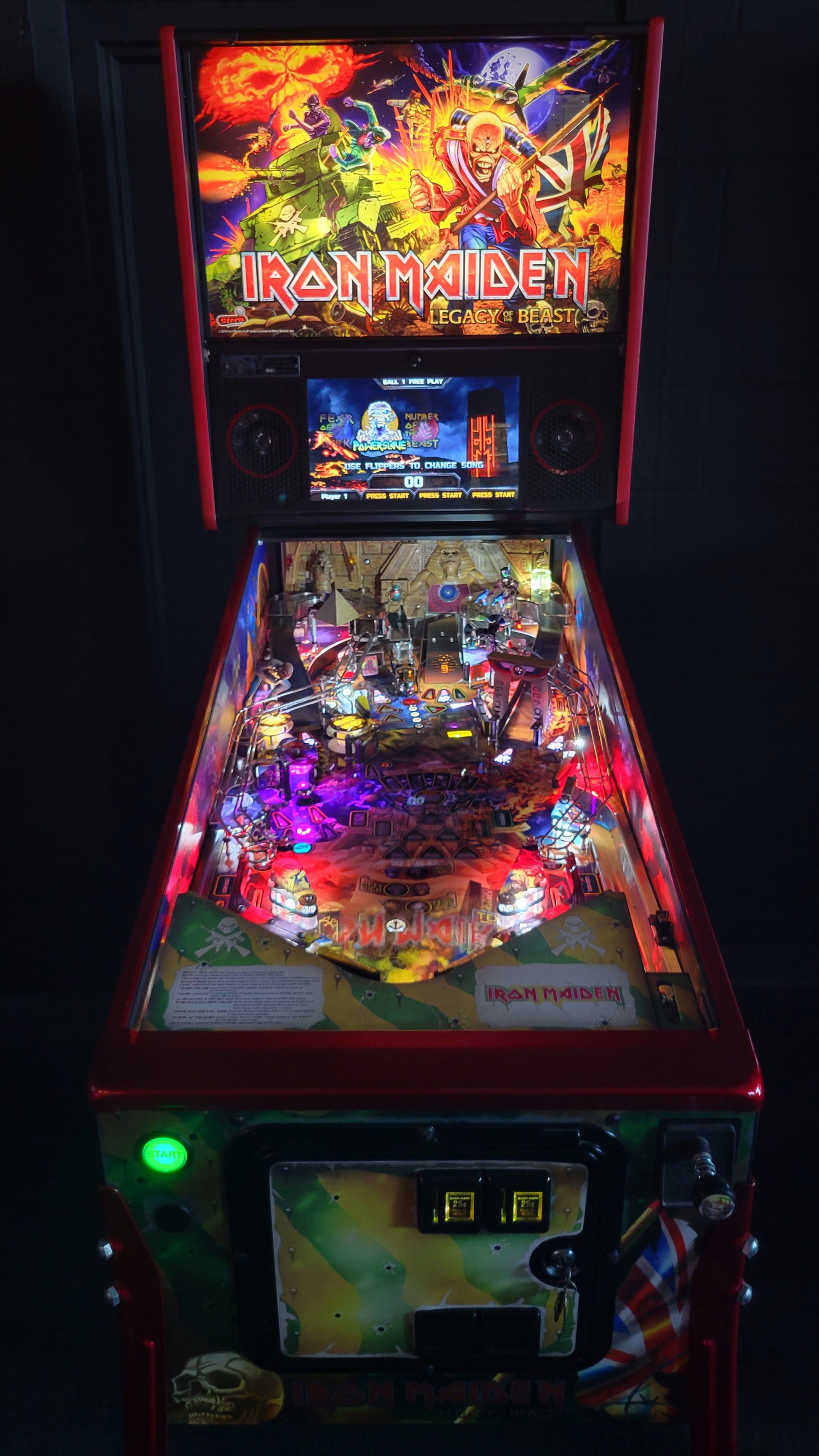 Stern Iron Maiden LE Pinball