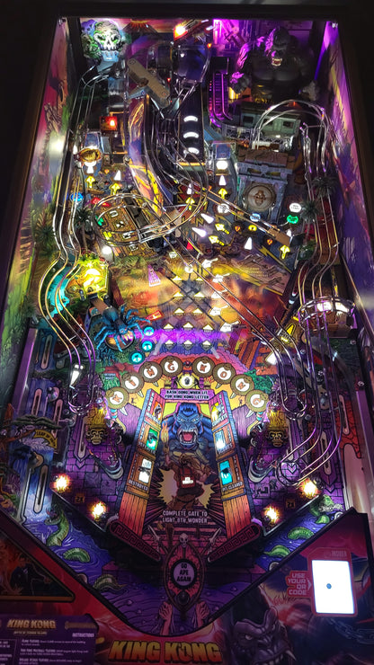 Stern King Kong Premium Pinball HUO