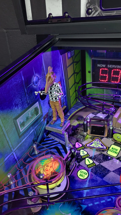 Spooky Beetlejuice Pinball HUO with Snake Topper Included