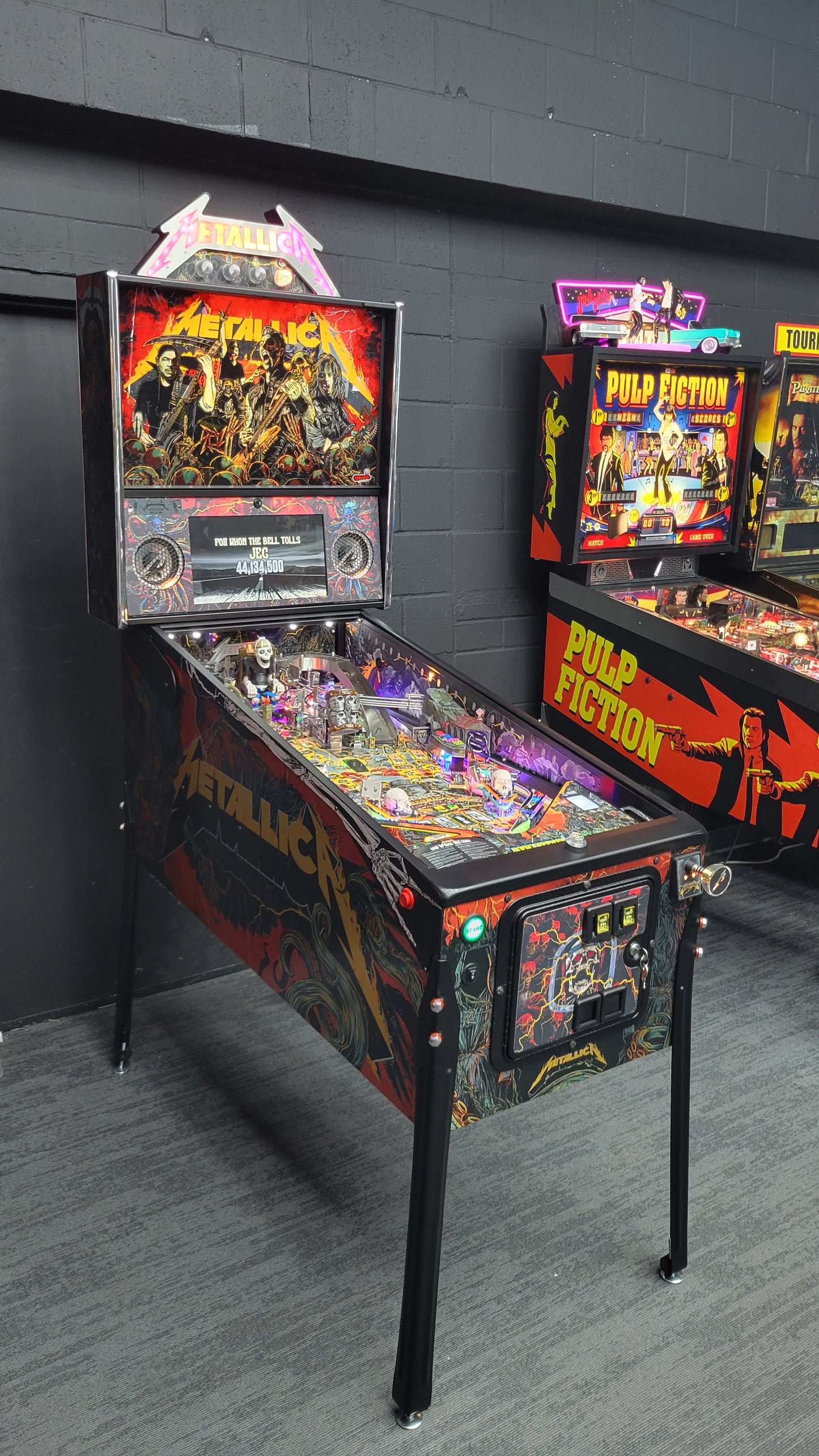 Stern Metallica Remastered LE Pinball HUO