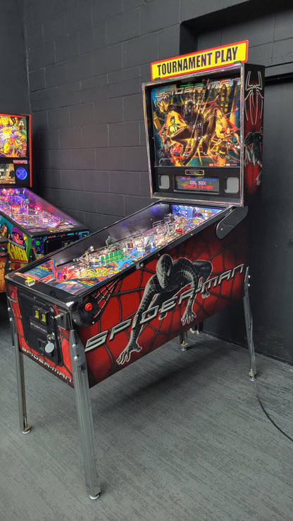 Stern Black Spider Man Edition Pinball HUO