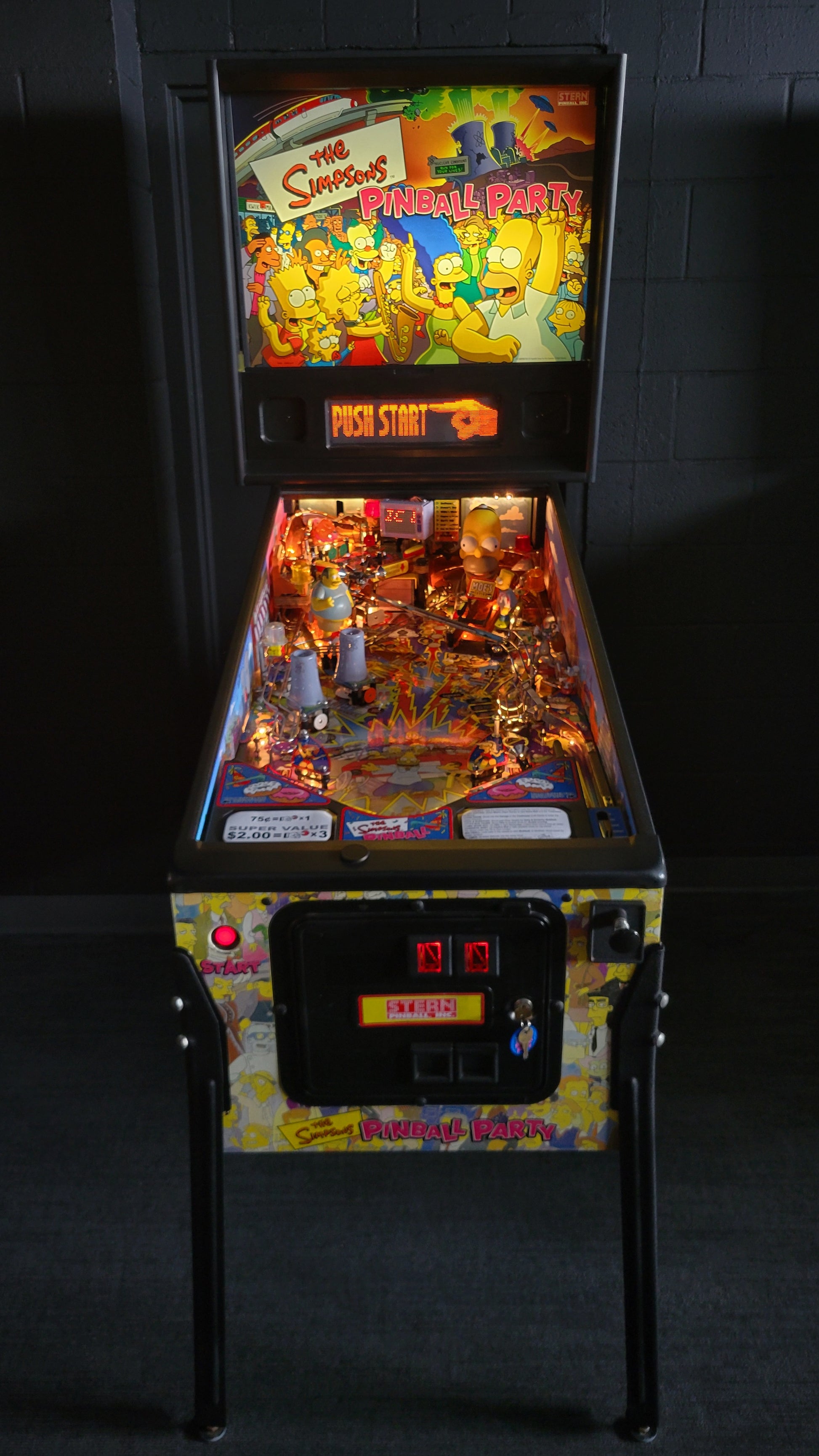 Stern The Simpsons Pinball Party