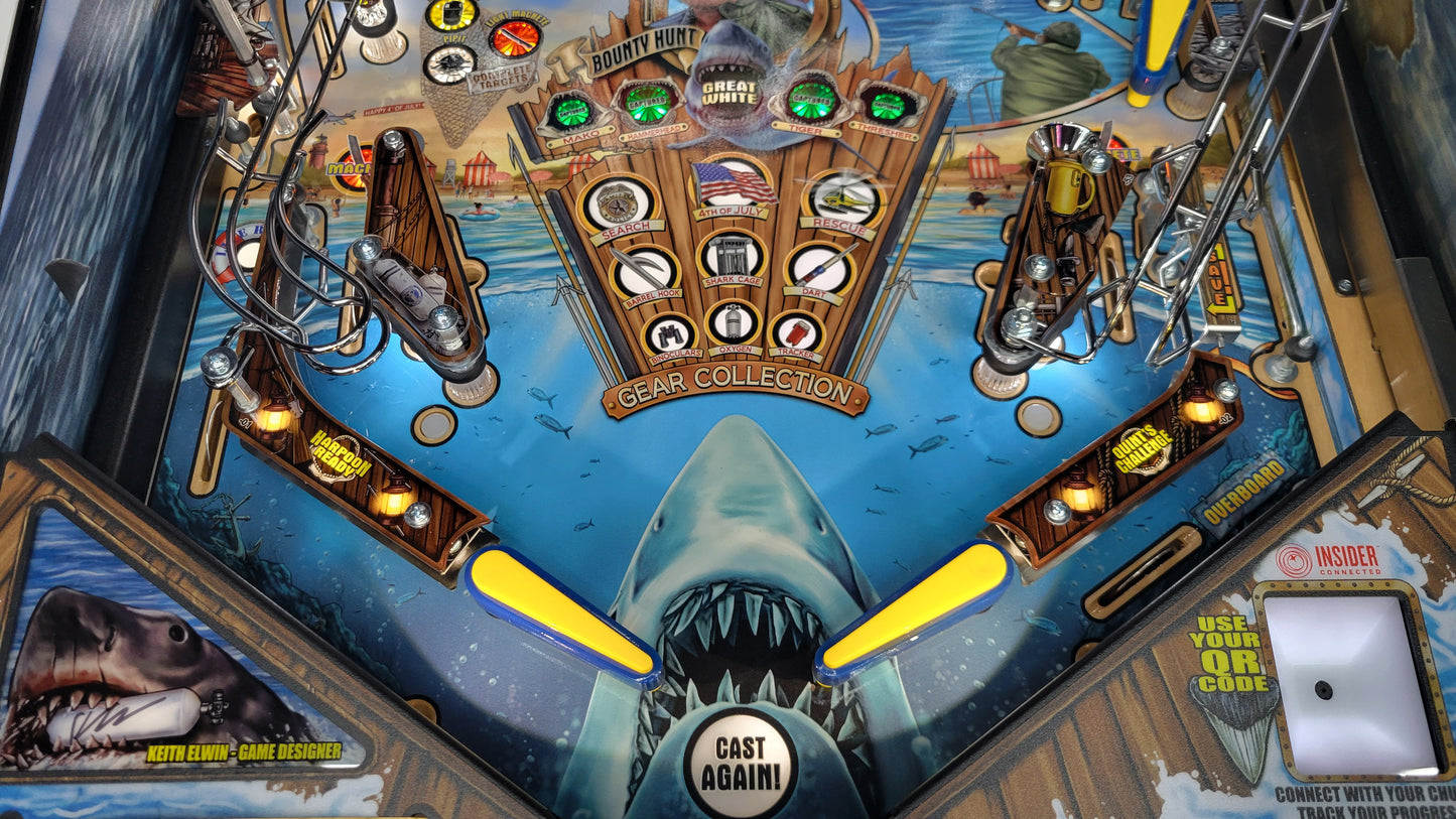 Stern Jaws LE Pinball HUO