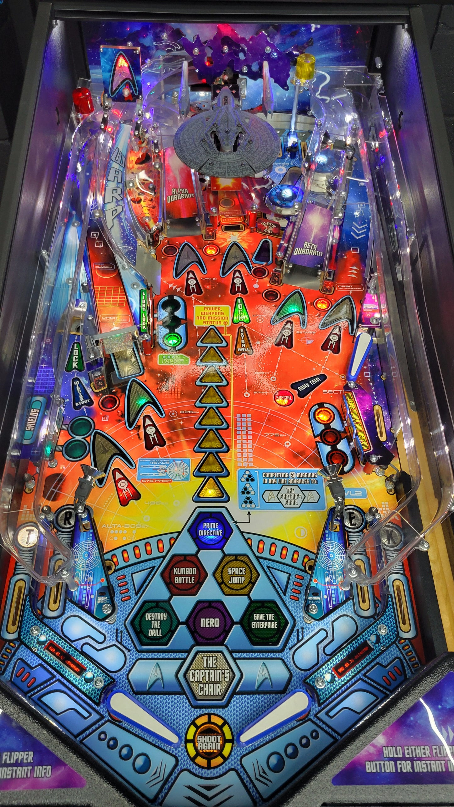 Stern Star Trek Pro Pinball HUO