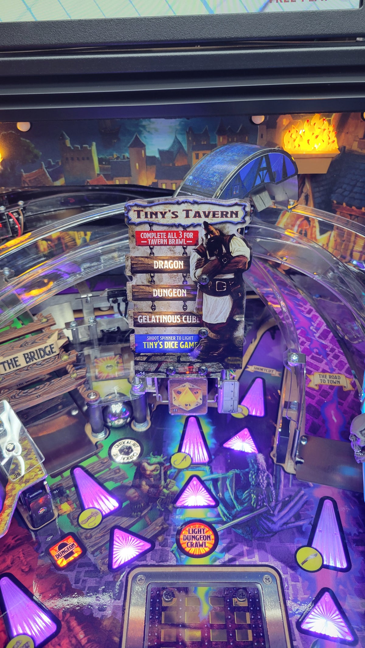 Stern Dungeon & Dragons The Tyrants Eve LE Pinball HUO