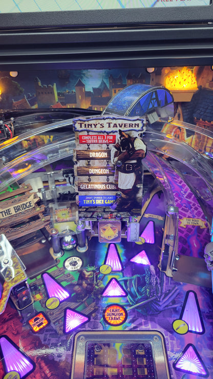 Stern Dungeon & Dragons The Tyrants Eve LE Pinball HUO