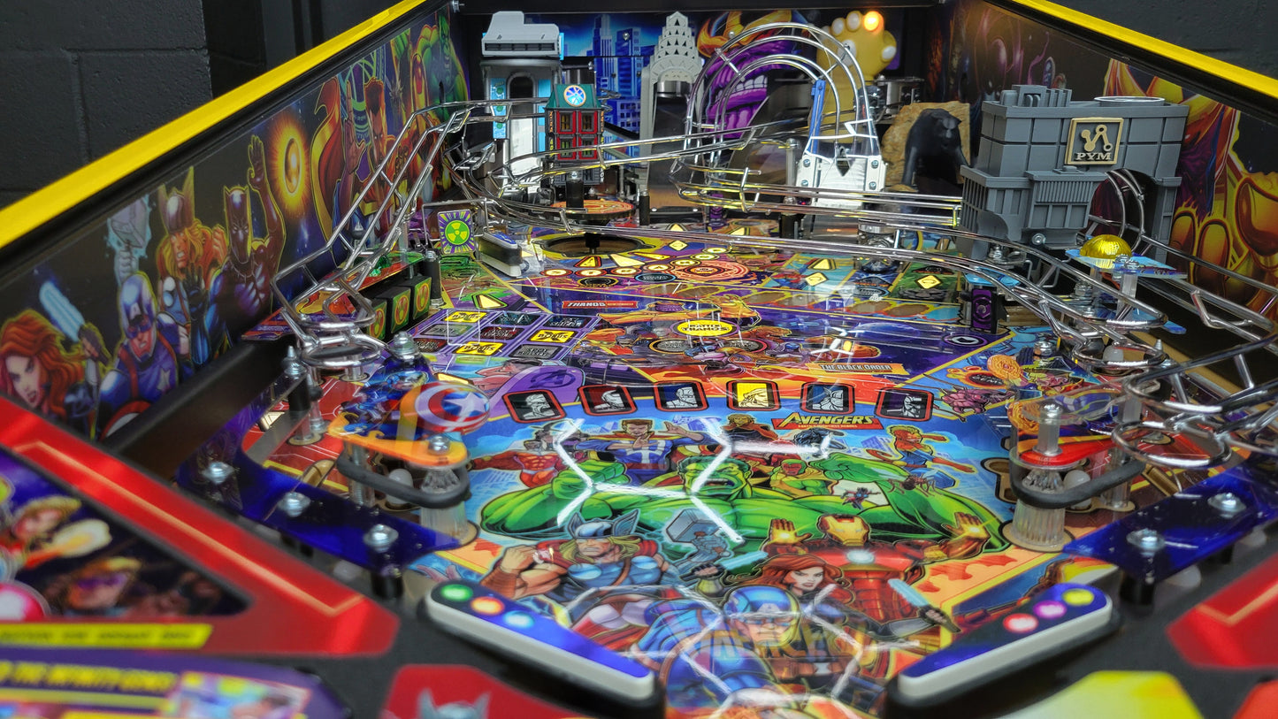 Stern The Avengers Infinity Quest Premium Pinball HUO