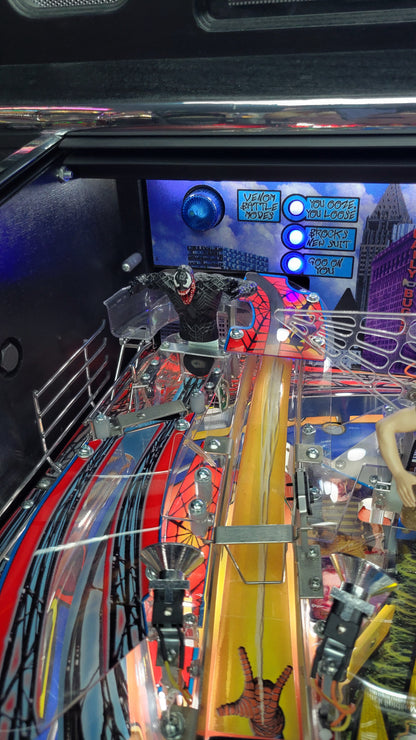 Stern Black Spider Man Edition Pinball HUO