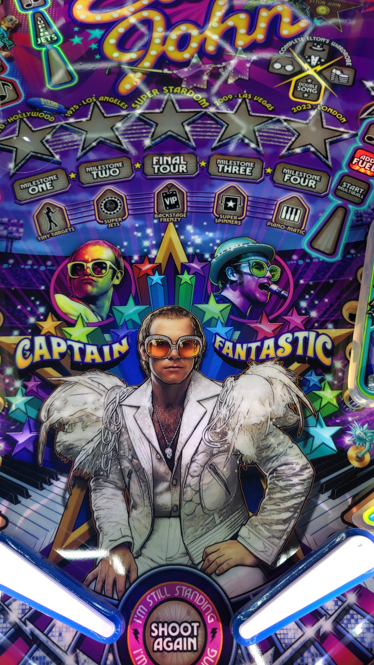 JJP Elton John Platinum Pinball HU0