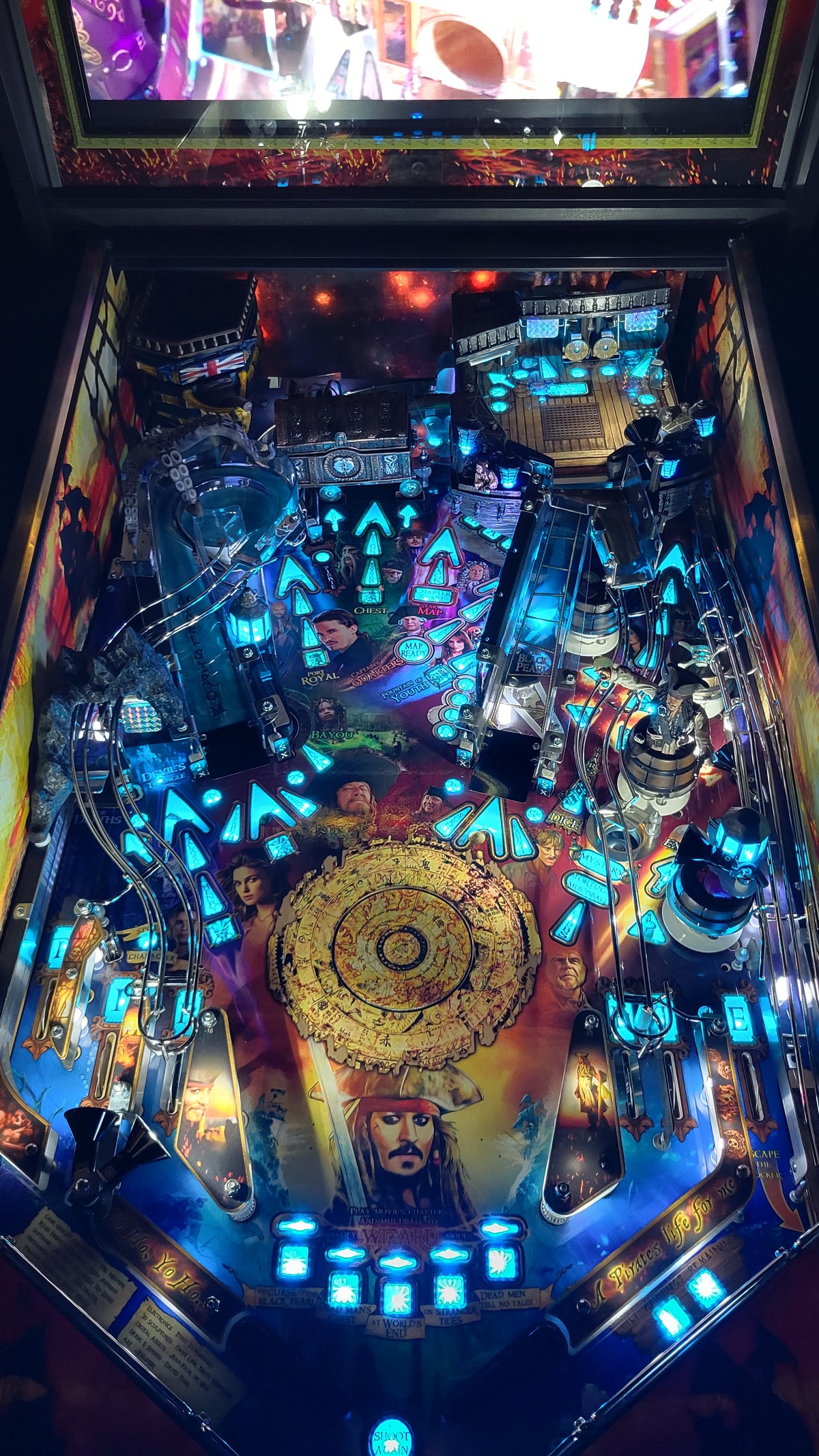 Pirates Of The Caribbean by Jersey Jack Pinball HUO