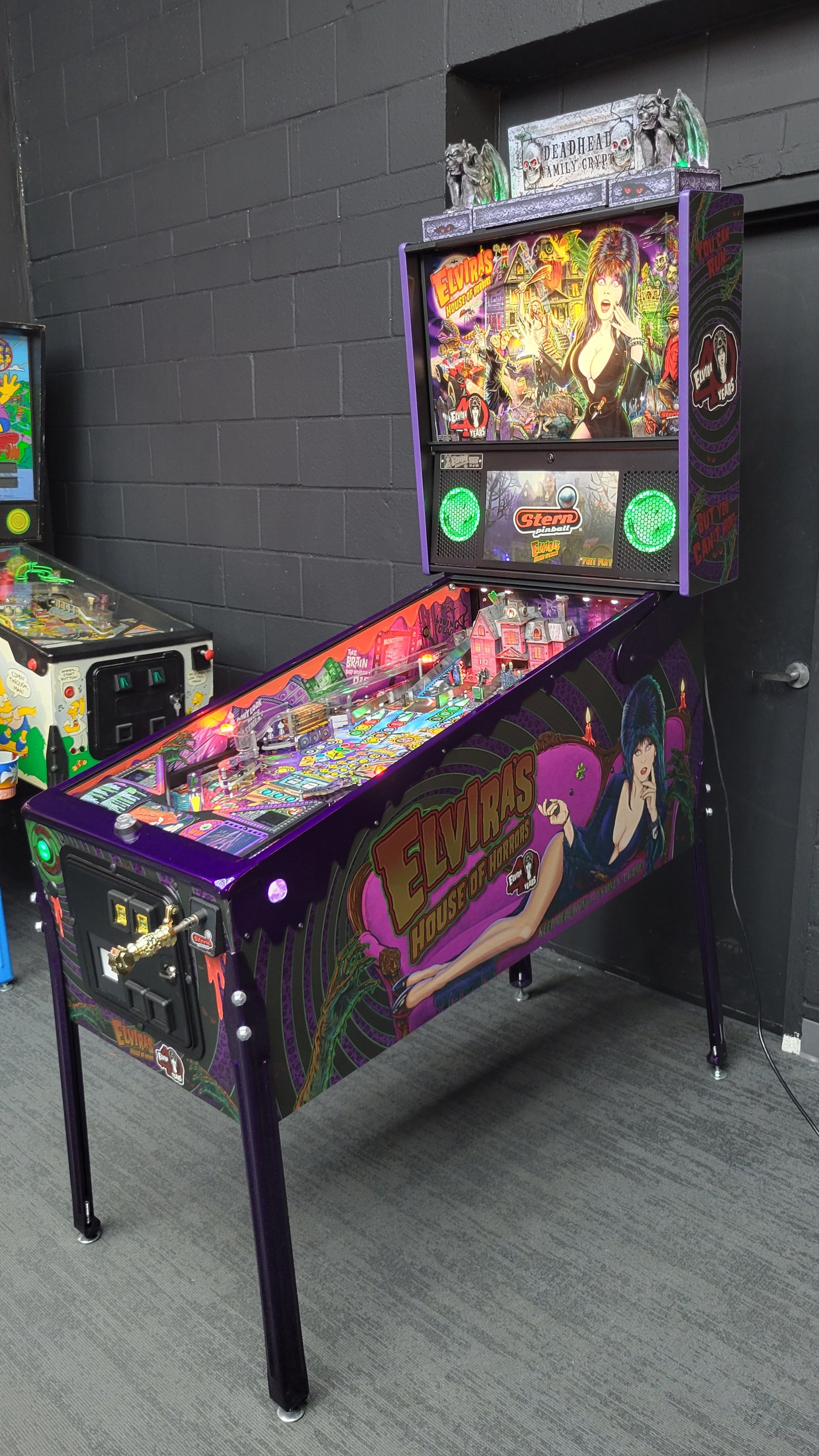 Elvira House of Horrors 40th Anniversary Pinball