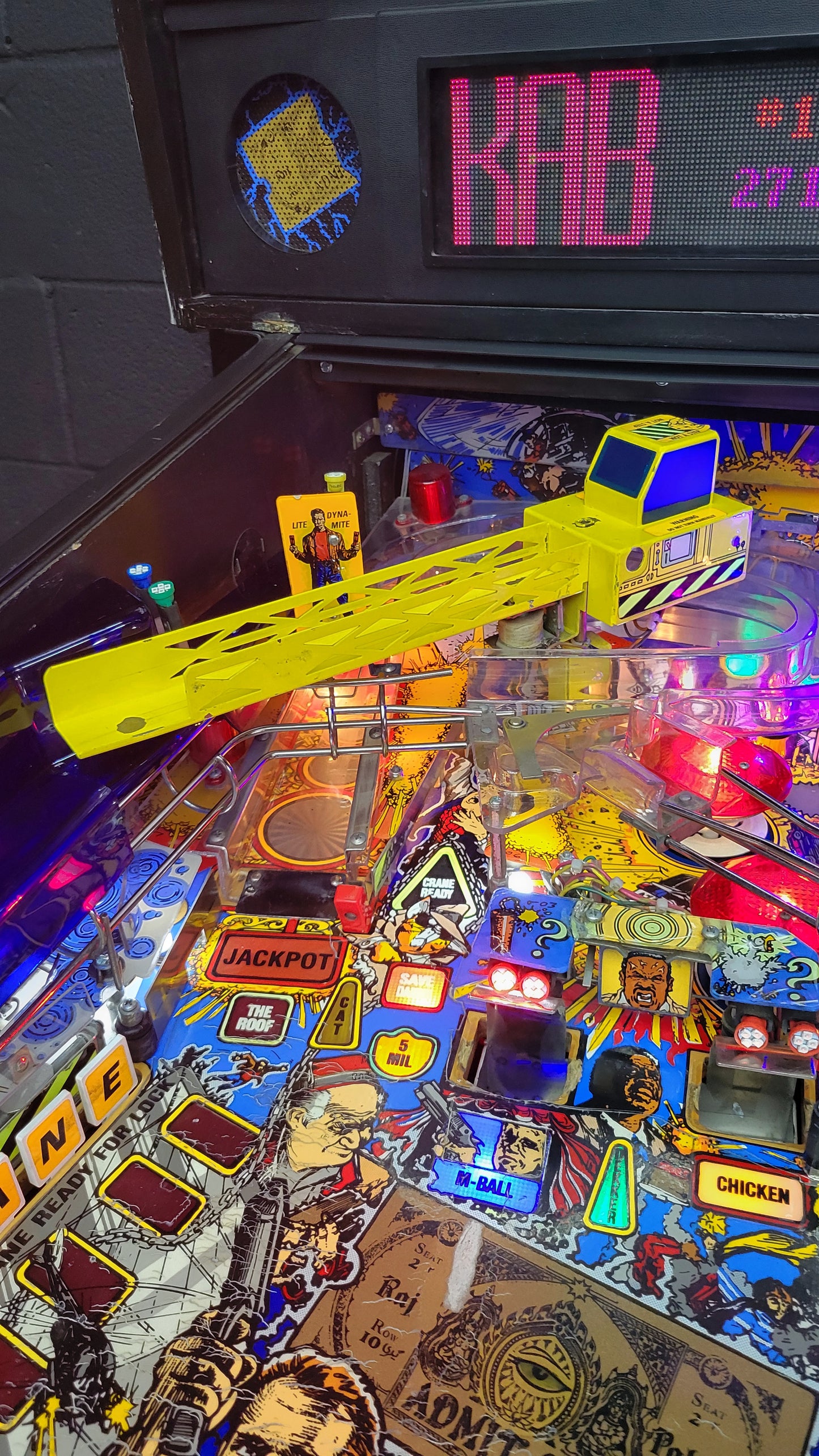 Data East The Last Action Hero Pinball