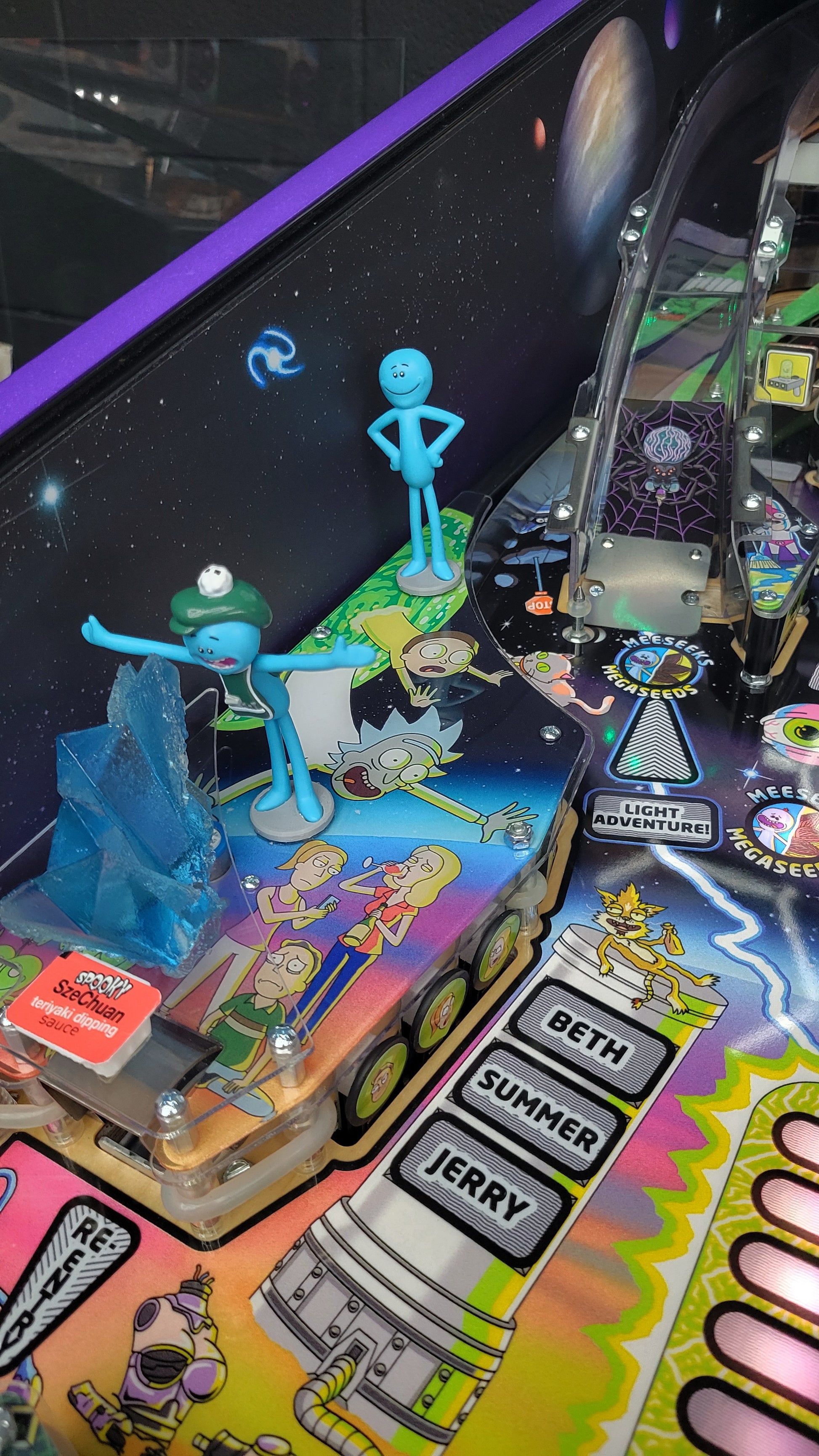 Spooky Rick And Morty Blood Sucker Edition Pinball