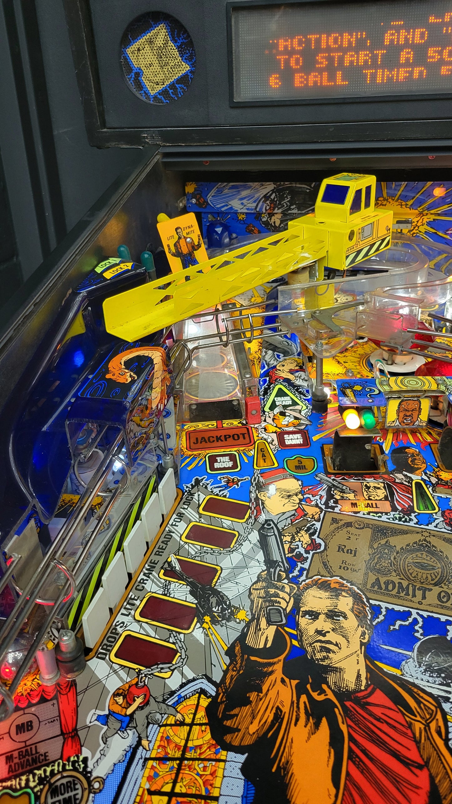 Data East The Last Action Hero Pinball