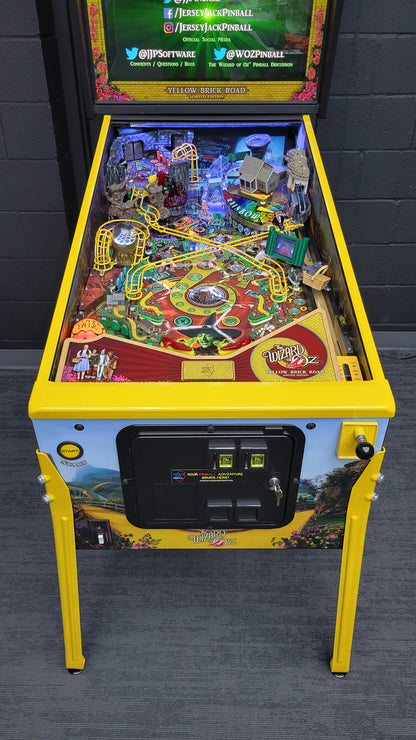 Wizard Of Oz Yellow Brick Road Edition HUO by Jersey Jack Pinball