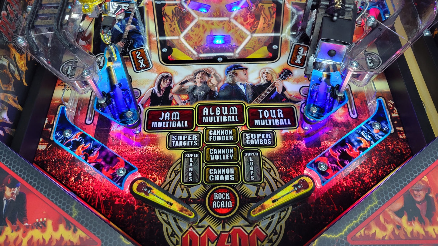 Stern AC/DC Premium Vault Edition Pinball