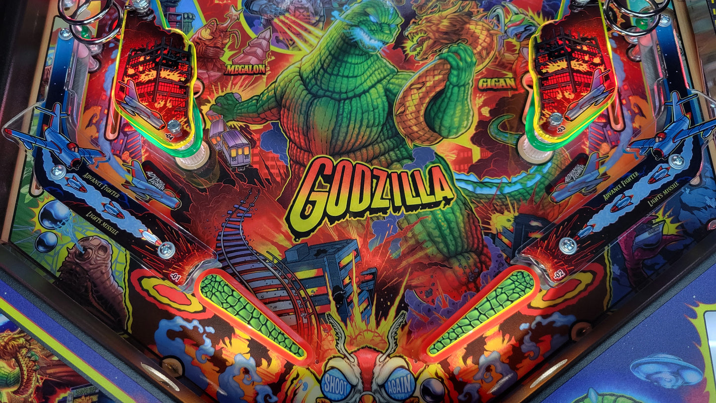 Stern Godzilla Premium Pinball