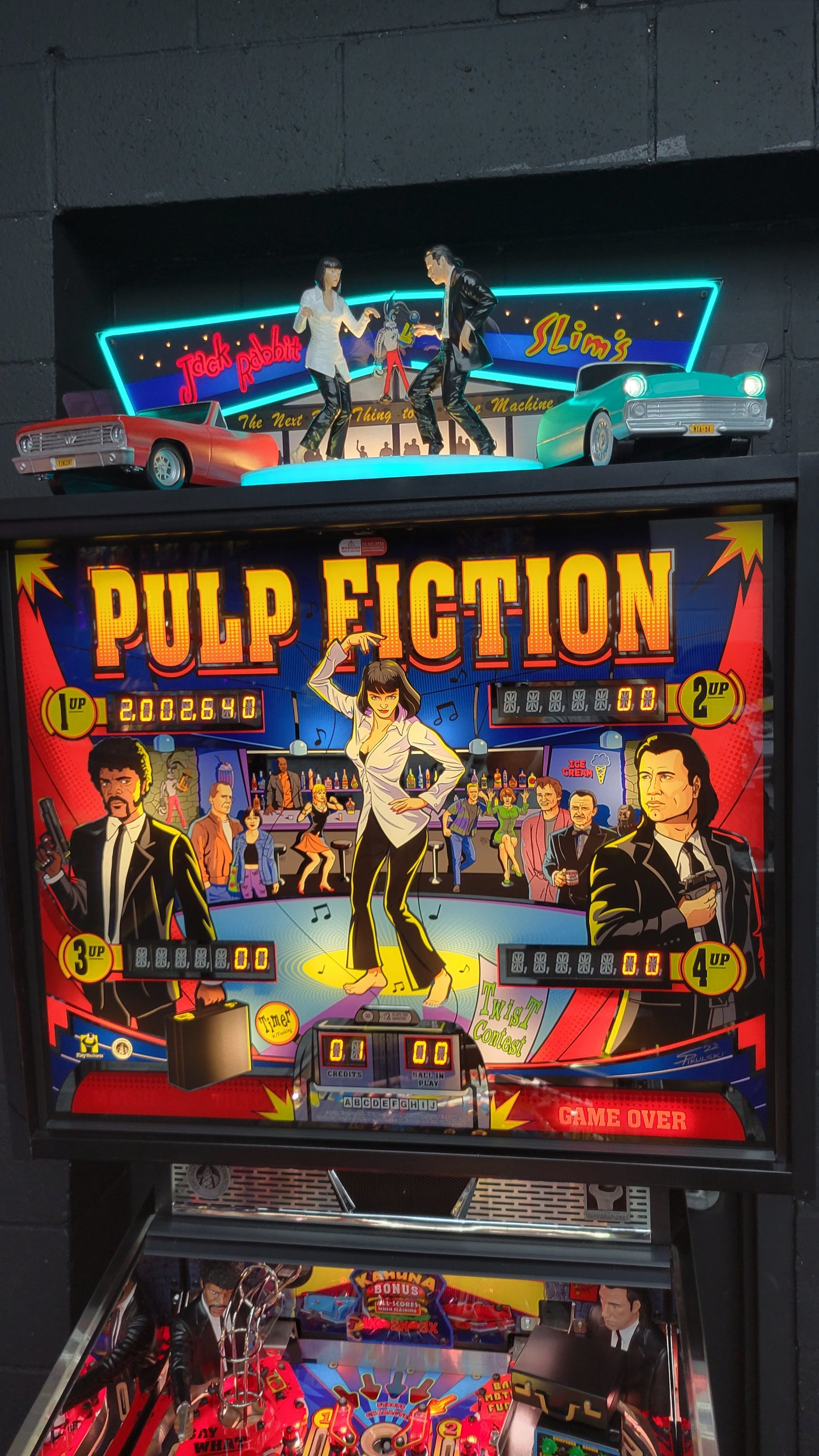 Pulp Fiction Bad Mother Flipper LE Pinball HUO
