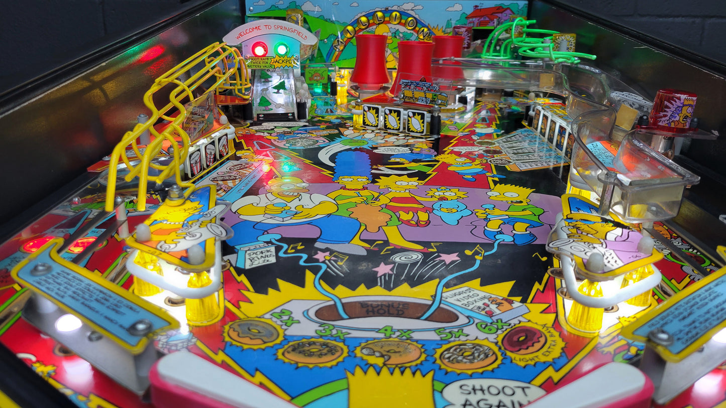 Data East The Simpsons Pinball