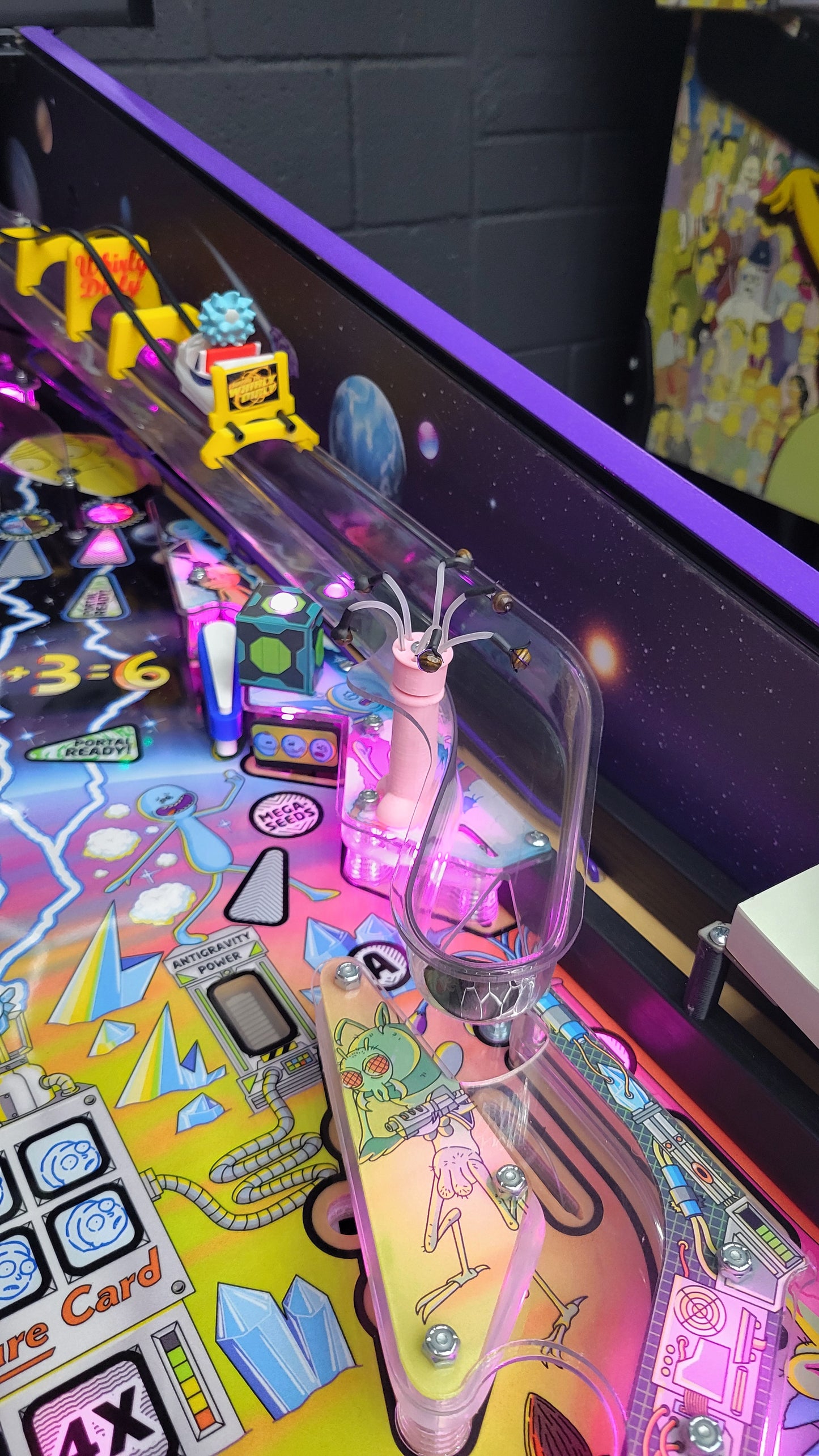 Spooky Rick And Morty Blood Sucker Edition Pinball