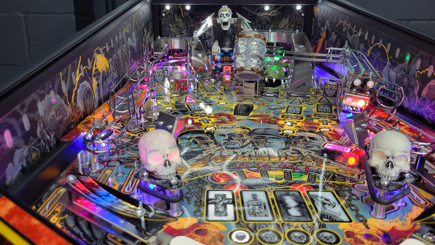 Stern Metallica Remastered Premium HUO Pinball Loaded!