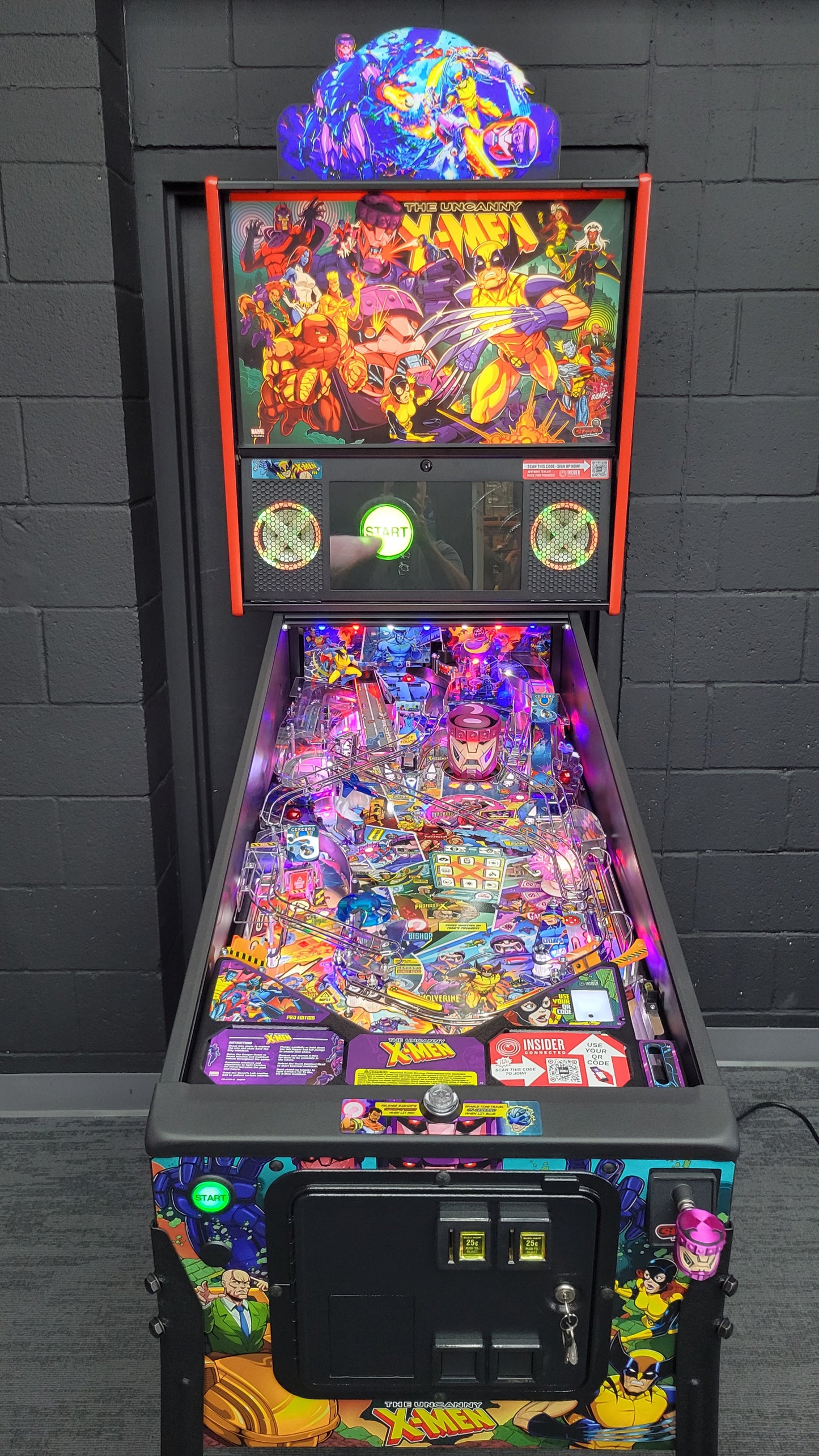 Stern The Uncanny X-Men Pro Pinball HUO