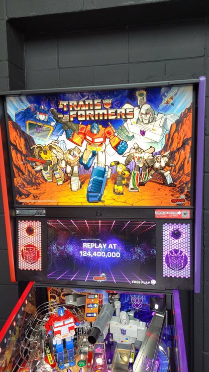 Stern Transformers More Than Meets The Eye LE Pinball Showroom Model