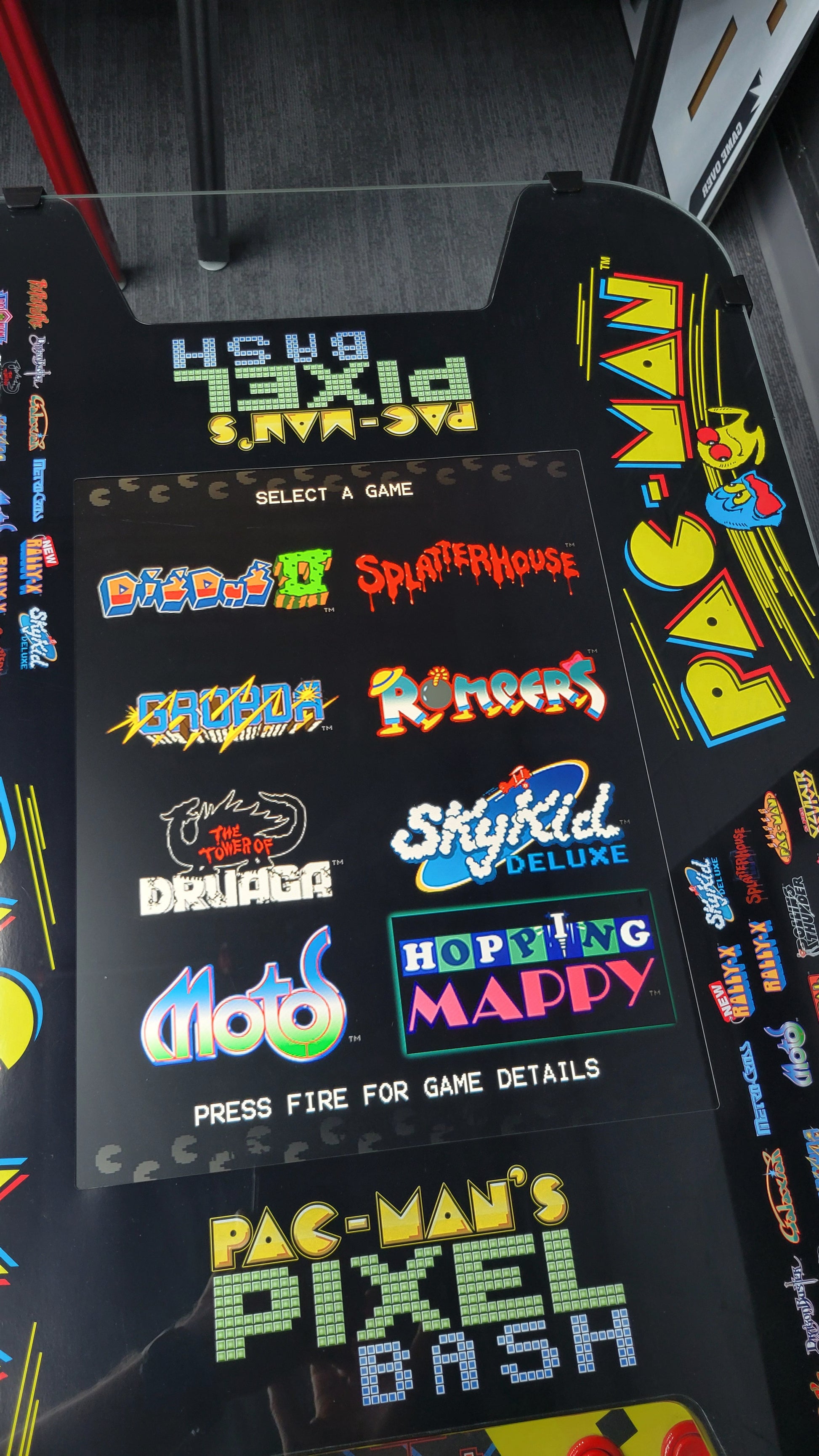 Namco Pac-Man's Pixel Bash Cocktail Arcade