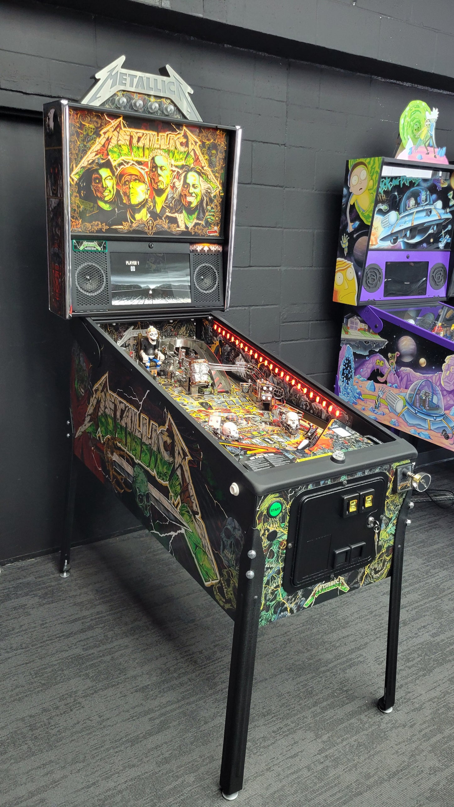 Stern Metallica Remastered Premium HUO Pinball Loaded!