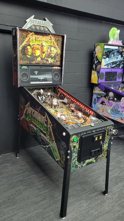 Stern Metallica Remastered Premium HUO Pinball Loaded!