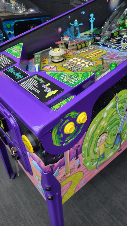 Spooky Rick And Morty Blood Sucker Edition Pinball